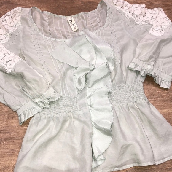 FLOREAT by Anthropologie size 4 top - Picture 2 of 7